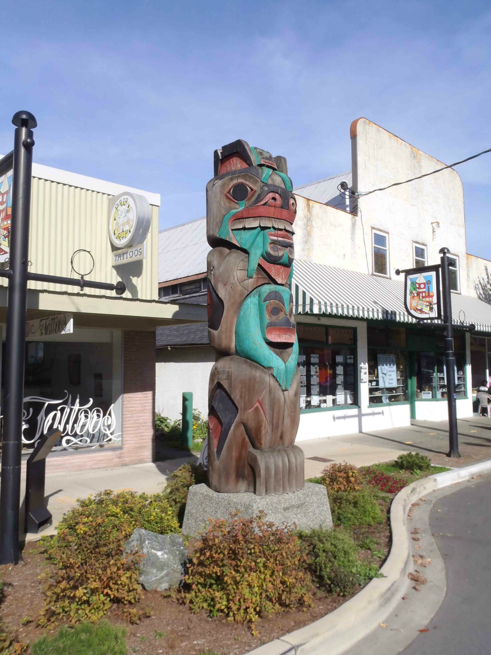 Abolishment_Pole, Station Street, Duncan, B.C.