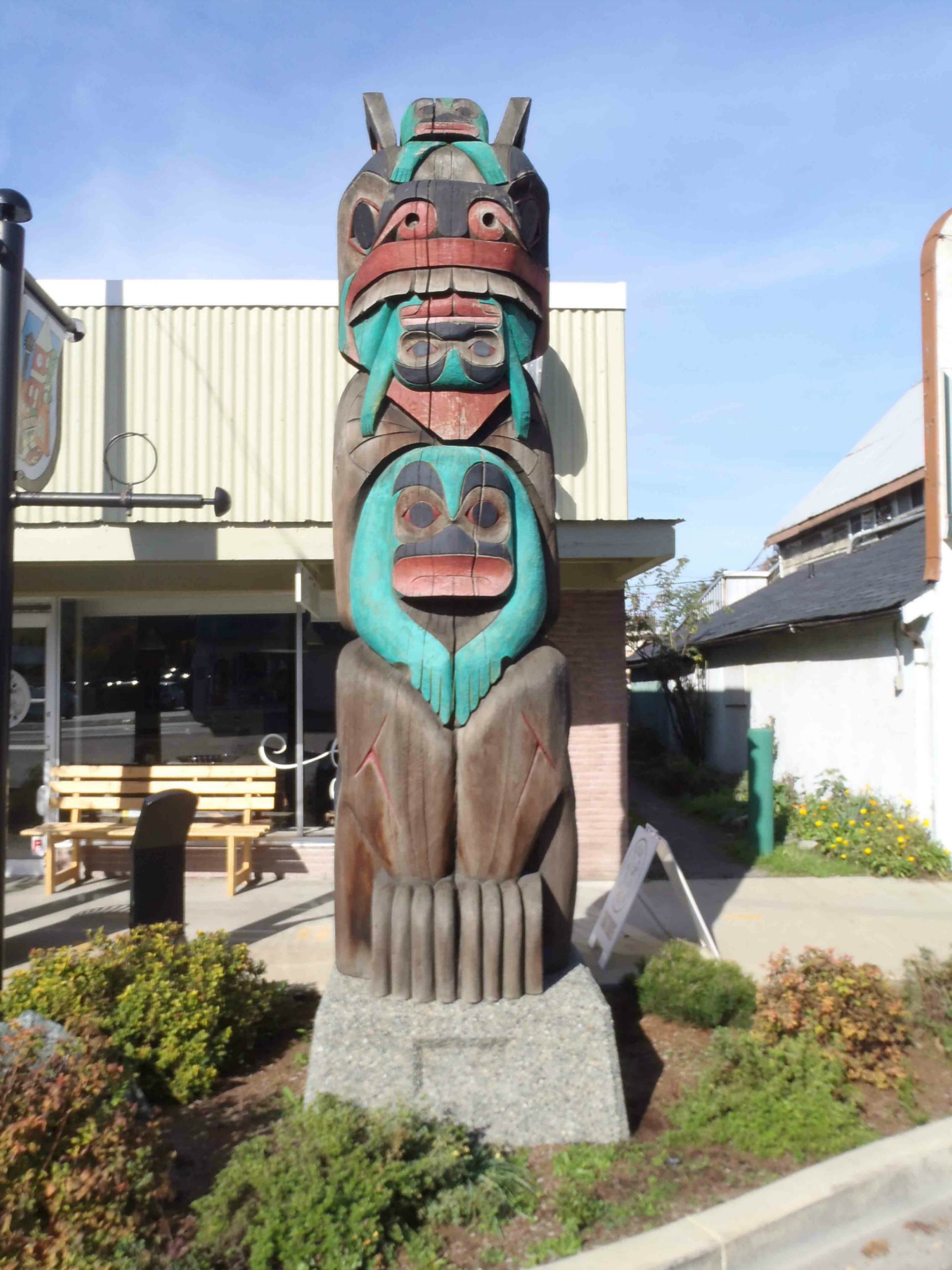 Abolishment_Pole, Station Street, Duncan, B.C.