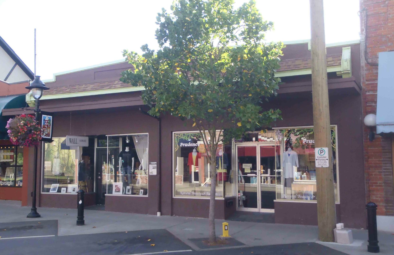 151 Craig Street, originally built in 1929 as the office and press building for the local Cowichan Leader newspaper.