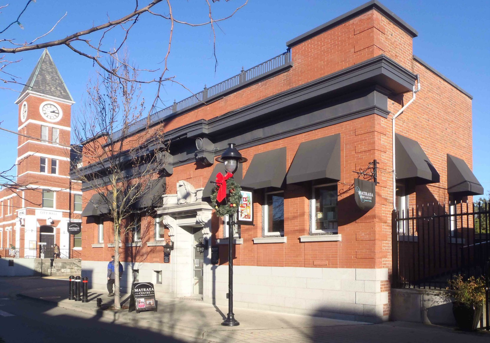 Matraea Mercantile, originally the Telephone Exchange building, Craig Street at Kenneth Street, Duncan, B.C.
