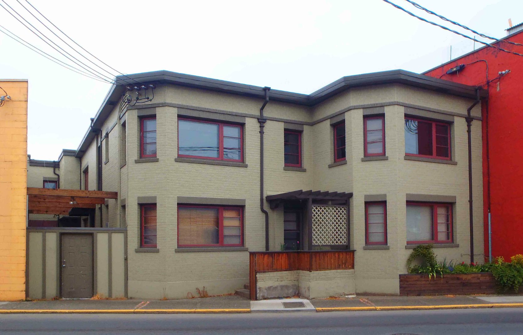 Wragg Building, Government Street elevation.