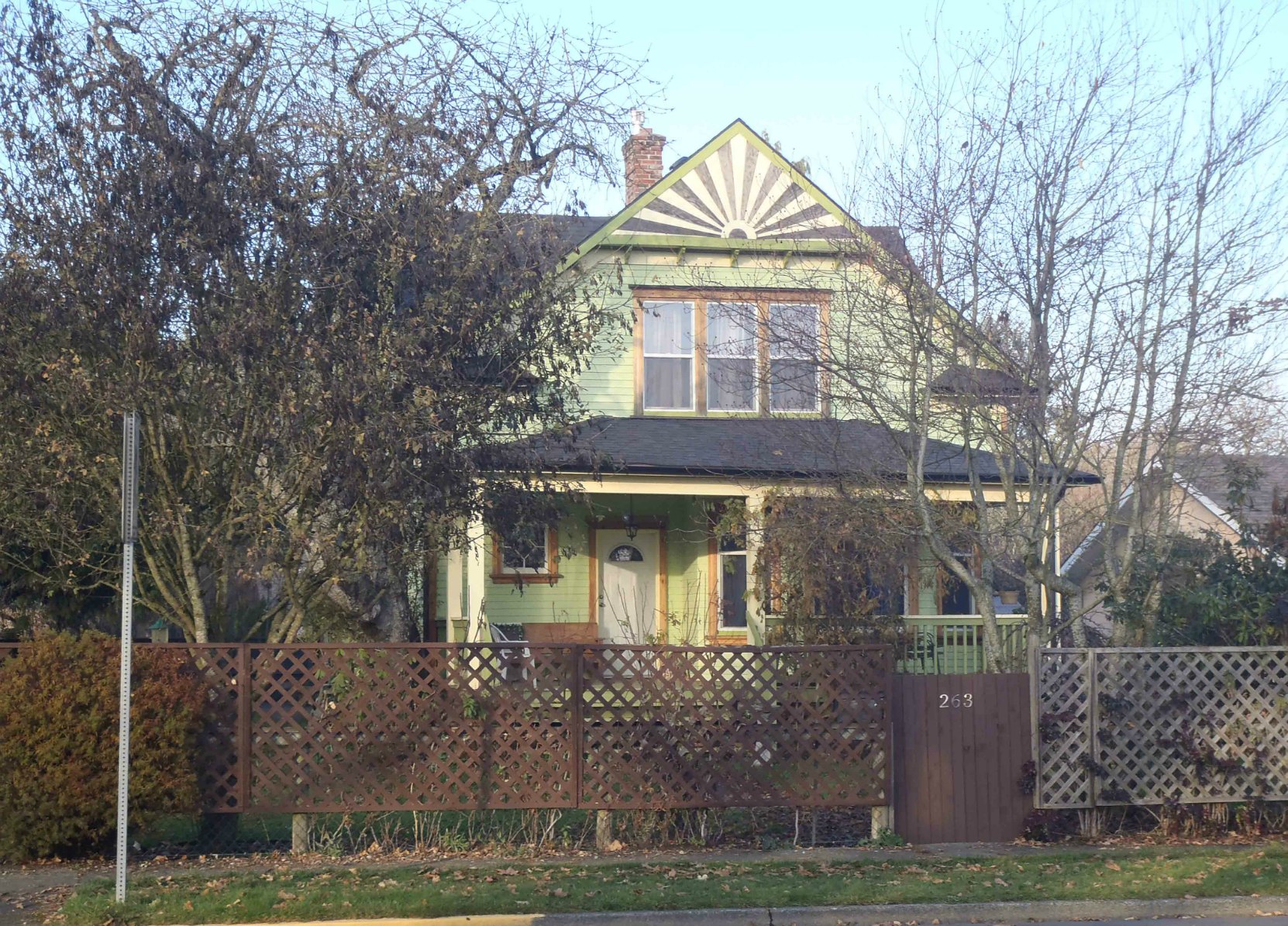263 Cairnsmore, built circa 1906 on a one acre lot