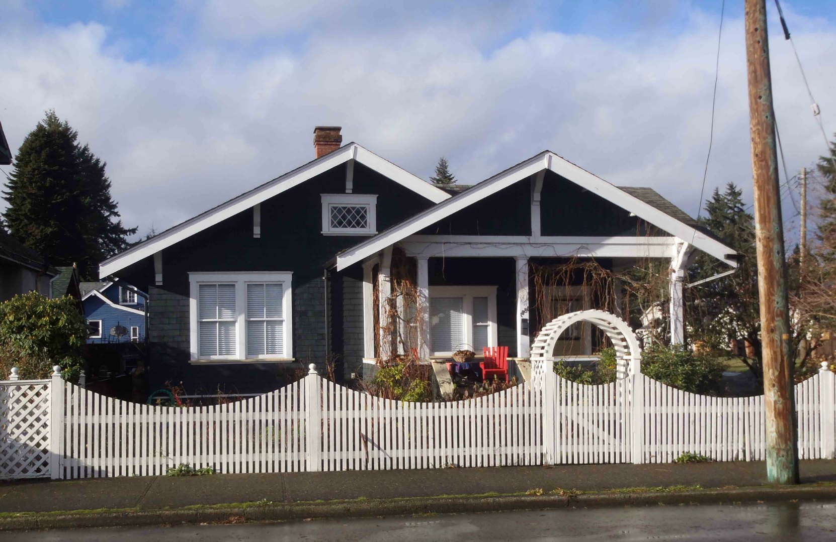 1081 Holmes Street, built circa 1915 for Matthias Kirkwood McMillan.