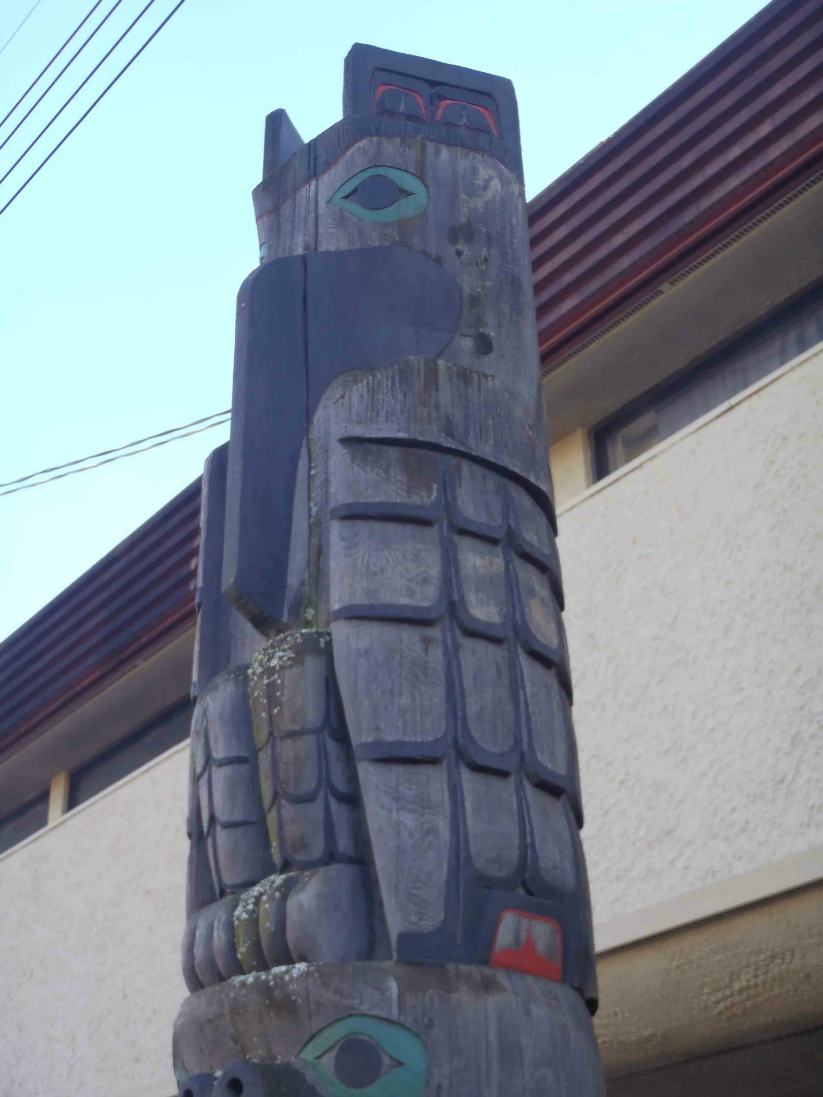 Air and the Land, Raven figure, Station Street near Government Street