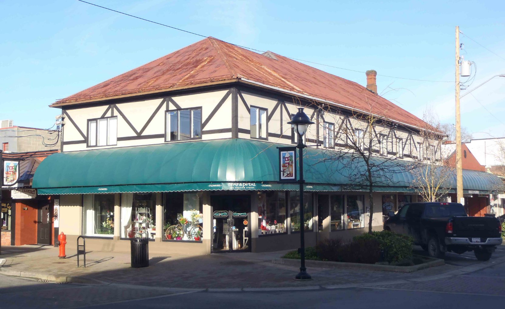 101 Craig Street. Built circa 1893 by Christopher Dobson for his wheelwright and carriage making business.