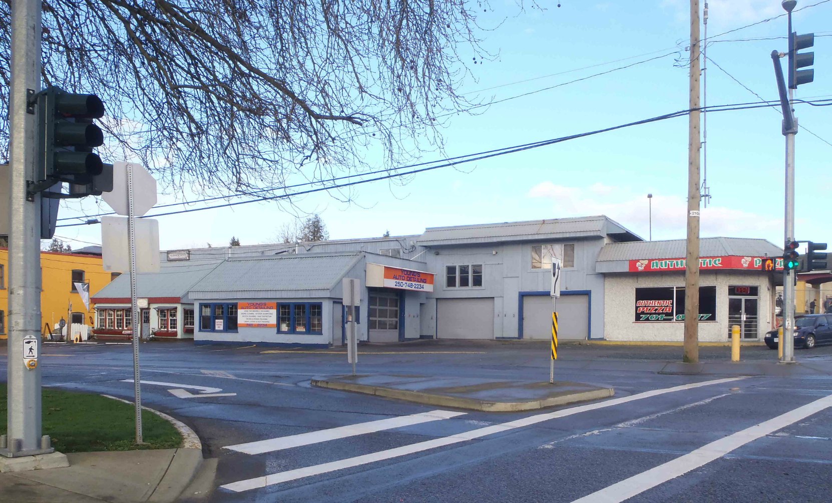 The 1958 addition to Duncan Garage as it appears today.