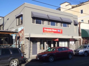 191 Kenneth Street, built in 1940 for Dobson's Paint store.