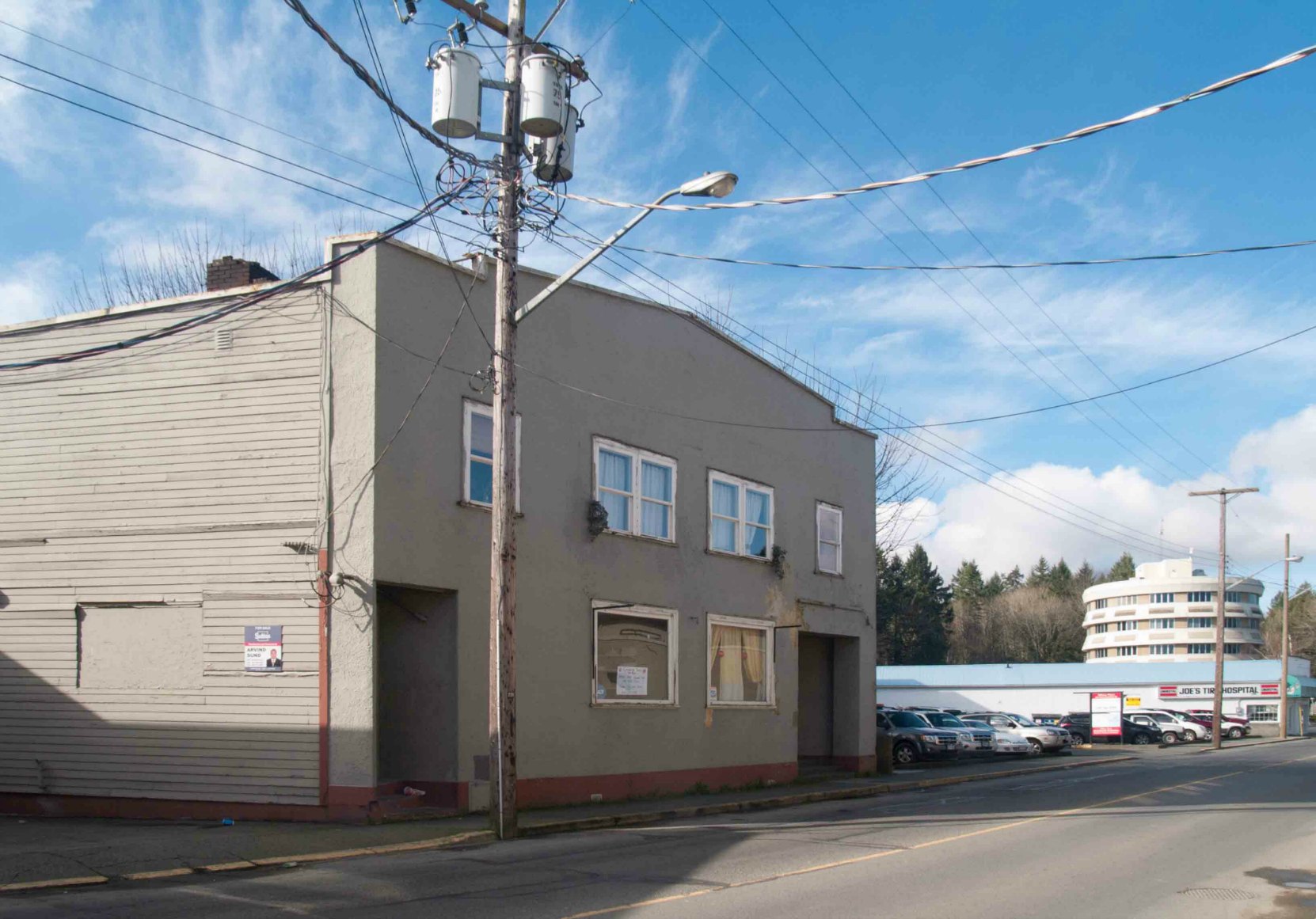 The former Canadian Legion building on Government Street, built in 1939 by architect Douglas James for the Canadian Legion, Cowichan Branch