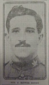 James Kinver Doney, died 1 March 1917, aged 25.