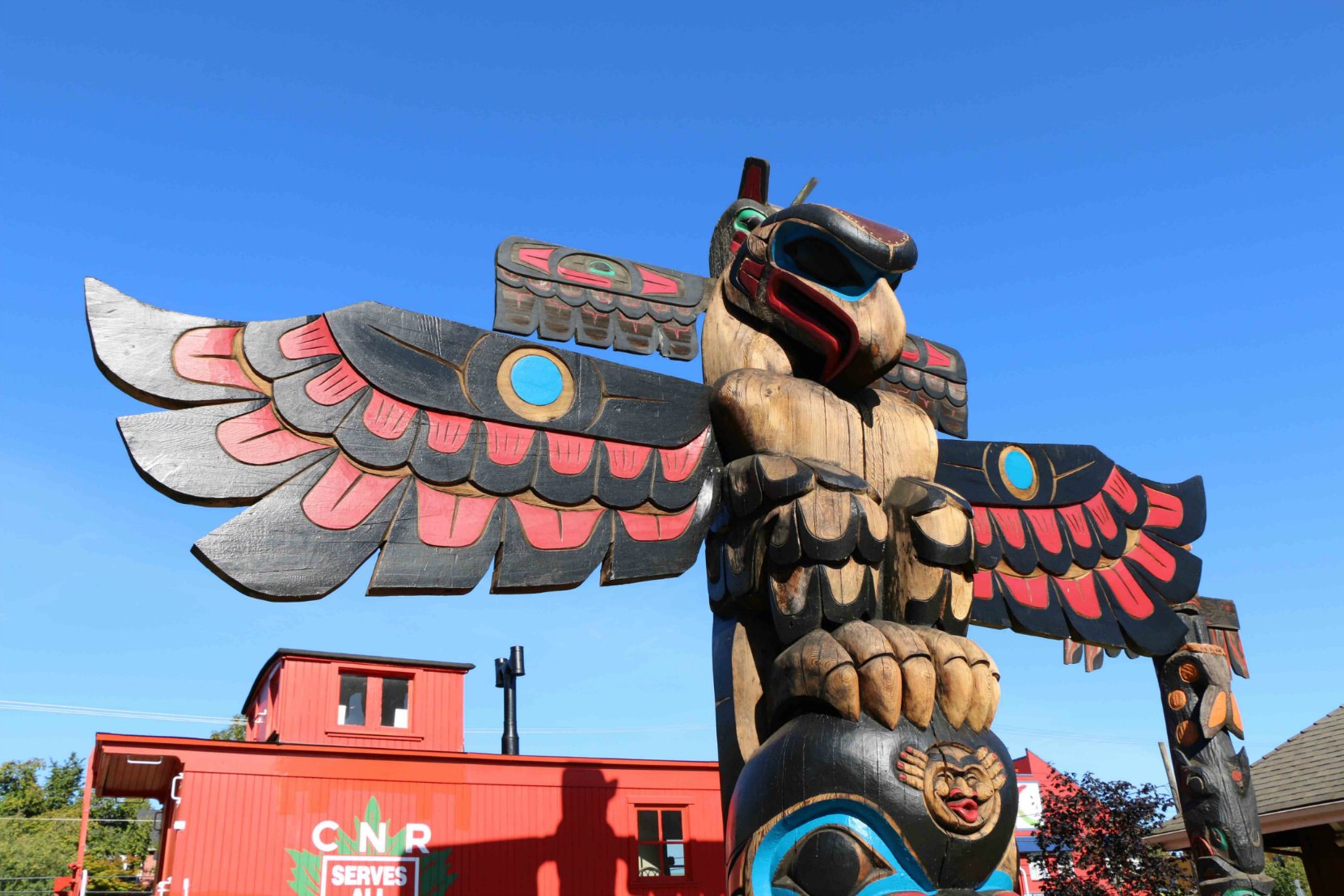 The Feast - Eagle figure - Canada Avenue and Kenneth Street