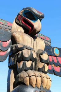 The Feast - Eagle figure detail - Canada Avenue and Kenneth Street