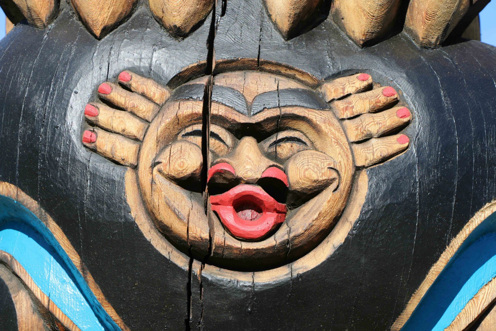 The Feast - Spirit Helper figure - Canada Avenue and Kenneth Street